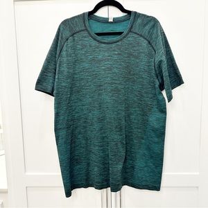 LULULEMON | Aqua Colored Tee Size XL